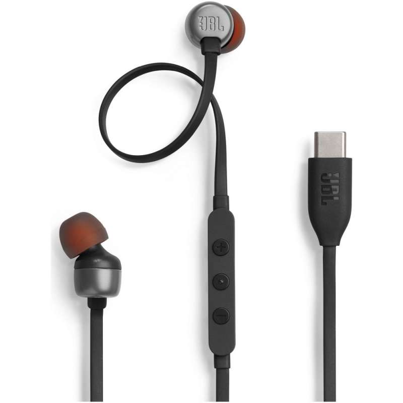 SPOTT-GR JBL Tune 310C - Ενσύρματα In-Ear Ακουστικά με Υποδοχή Type-C - Μαύρα