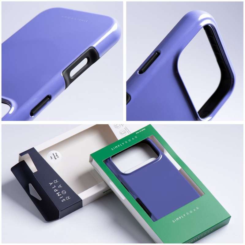 SPOTT-GR Roar Rainbow Bumper - Θήκη με Υποστήριξη MagSafe για Samsung Galaxy A37 σε Μωβ Χρώμα