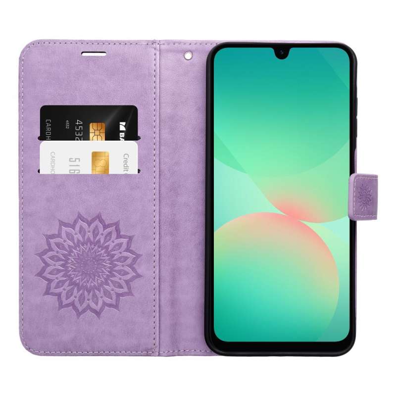 SPOTT-GR Mezzo Book Case - Θήκη για Xiaomi Redmi Note 15 Pro Plus 5G (Σχέδιο Flower) σε Μωβ Χρώμα