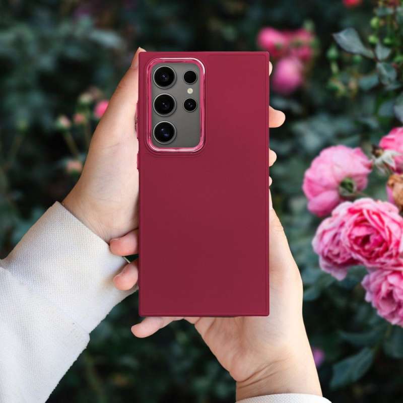 SPOTT-GR Frame Mag Case - Θήκη Samsung Galaxy A27 5G σε Βυσσινί Χρώμα