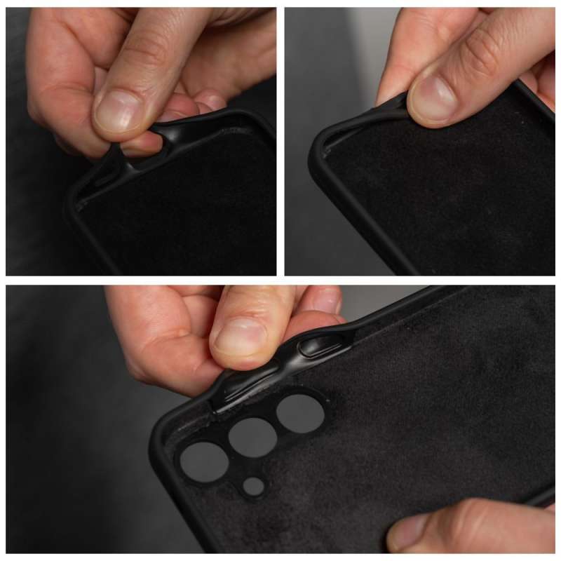 SPOTT-GR Silicone 2mm - Θήκη για Samsung Galaxy A27 5G σε Μαύρο Χρώμα