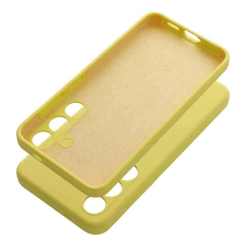 SPOTT-GR Silicone 2mm - Θήκη για Samsung Galaxy A27 5G σε Κίτρινο Χρώμα