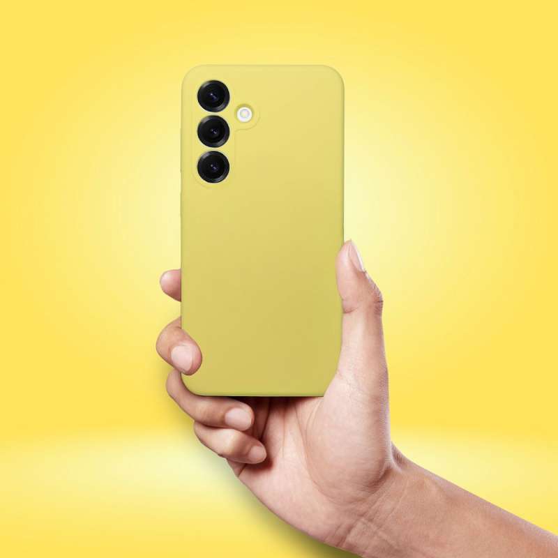 SPOTT-GR Silicone 2mm - Θήκη για Samsung Galaxy A27 5G σε Κίτρινο Χρώμα