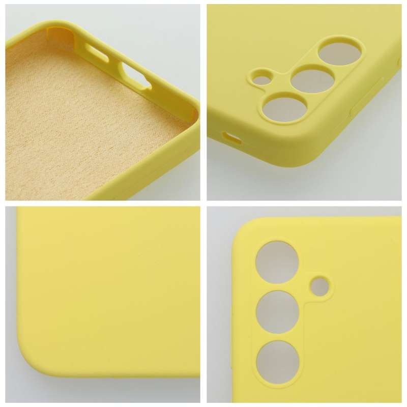 SPOTT-GR Silicone 2mm - Θήκη για Samsung Galaxy A27 5G σε Κίτρινο Χρώμα
