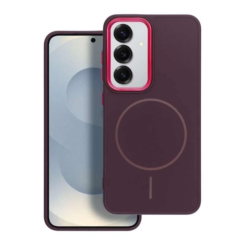 SPOTT-GR Frame Mag Case - Θήκη με Υποστήριξη MagSafe για Samsung Galaxy A27 σε Μωβ Χρώμα