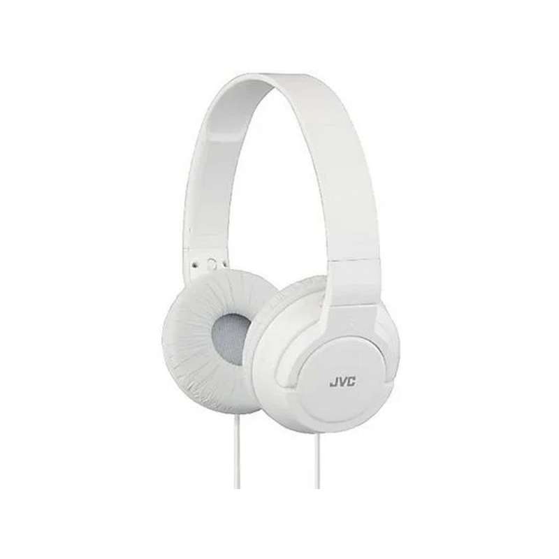 SPOTT-GR JVC HA-S180-W - Ενσύρματα Over-Ear Ακουστικά Jack 3.5mm σε Άσπρο Χρώμα