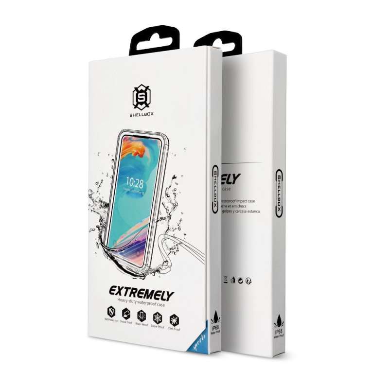 SPOTT-GR Shellbox Mars Case Αδιάβροχη Θήκη με Υποστήριξη MagSafe για Samsung Galaxy S26 Plus σε Μαύρο Χρώμα