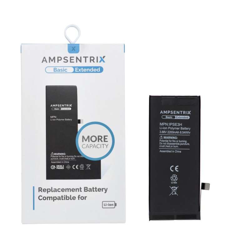 SPOTT-GR AmpSentrix Basic Battery - Συμβατή Μπαταρία για Apple iPhone SE 2022