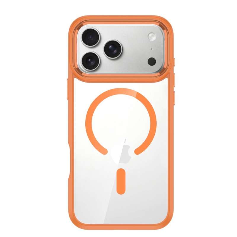 SPOTT-GR Roar Mag Bumper - Θήκη με Υποστήριξη MagSafe για Apple iPhone 16 Pro σε Πορτοκαλί Χρώμα