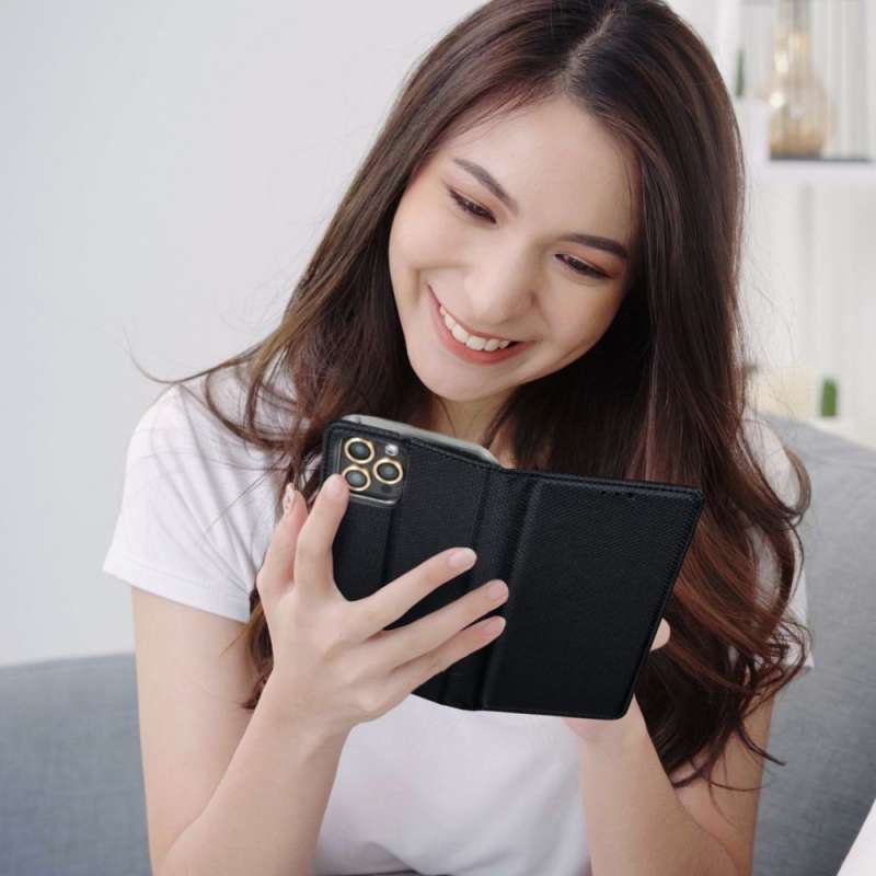 SPOTT-GR Smart Book Case - Θήκη για OPPO Reno 15F σε Μαύρο Χρώμα