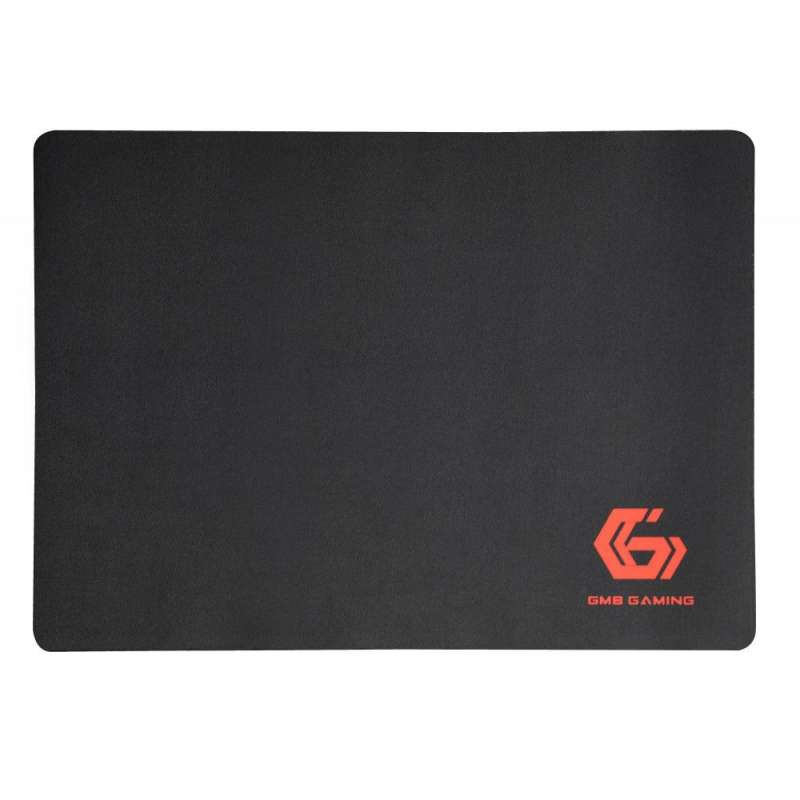 SPOTT-GR Gembird MP-GAME-M - Gaming Mouse Pad Medium (250 x 350 mm) σε Μαύρο Χρώμα