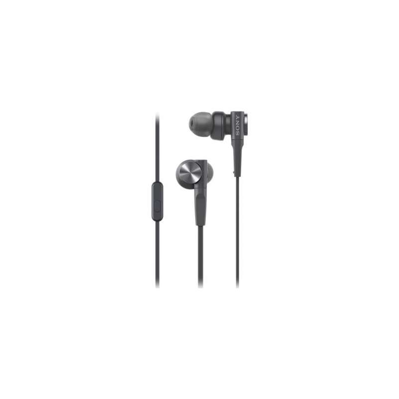 SPOTT-GR Sony MDR-XB55APB - Ενσύρματα In-Ear Ακουστικά με Υποδοχή Jack 3.5mm σε Μαύρο Χρώμα