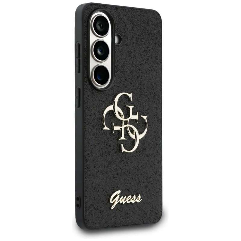 SPOTT-GR GUESS - Θήκη for Samsung Galaxy S26 (Fixed Glitter 4G Big Metal Logo) σε Μαύρο Χρώμα