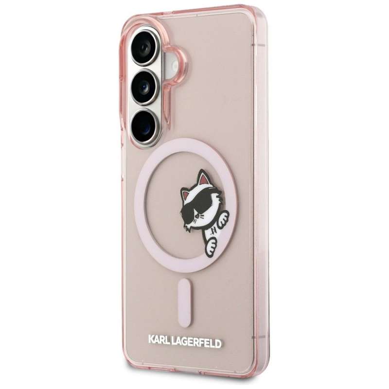 SPOTT-GR Karl Lagerfeld - Θήκη for Samsung Galaxy S26 (Magnetic IML Peekaboo Choupette) σε Ροζ Χρώμα