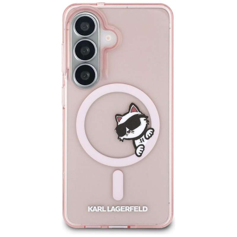 SPOTT-GR Karl Lagerfeld - Θήκη for Samsung Galaxy S26 (Magnetic IML Peekaboo Choupette) σε Ροζ Χρώμα