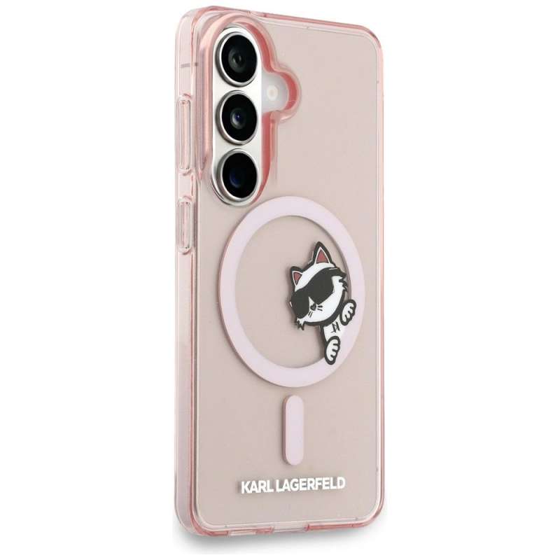 SPOTT-GR Karl Lagerfeld - Θήκη for Samsung Galaxy S26 (Magnetic IML Peekaboo Choupette) σε Ροζ Χρώμα