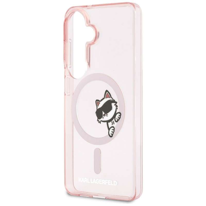 SPOTT-GR Karl Lagerfeld - Θήκη for Samsung Galaxy S26 (Magnetic IML Peekaboo Choupette) σε Ροζ Χρώμα