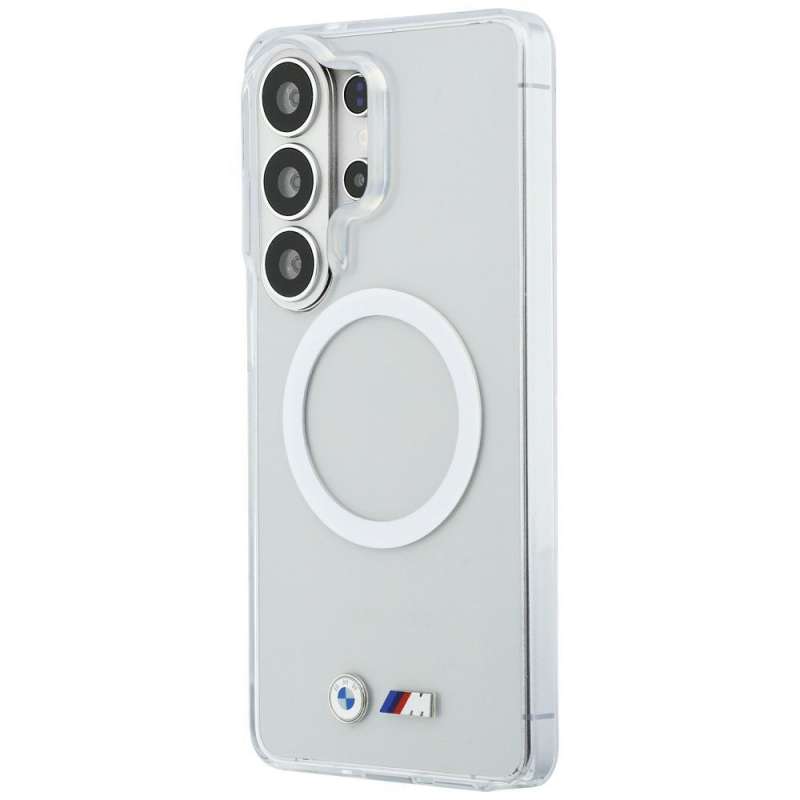 SPOTT-GR Θήκη BMW για Samsung Galaxy S26 Ultra BMHMS26L25HSMLKT (Magnetic IML Shockproof W/ Metal Logos) transparent