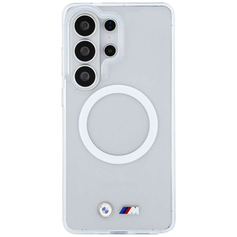 SPOTT-GR Θήκη BMW για Samsung Galaxy S26 Ultra BMHMS26L25HSMLKT (Magnetic IML Shockproof W/ Metal Logos) transparent