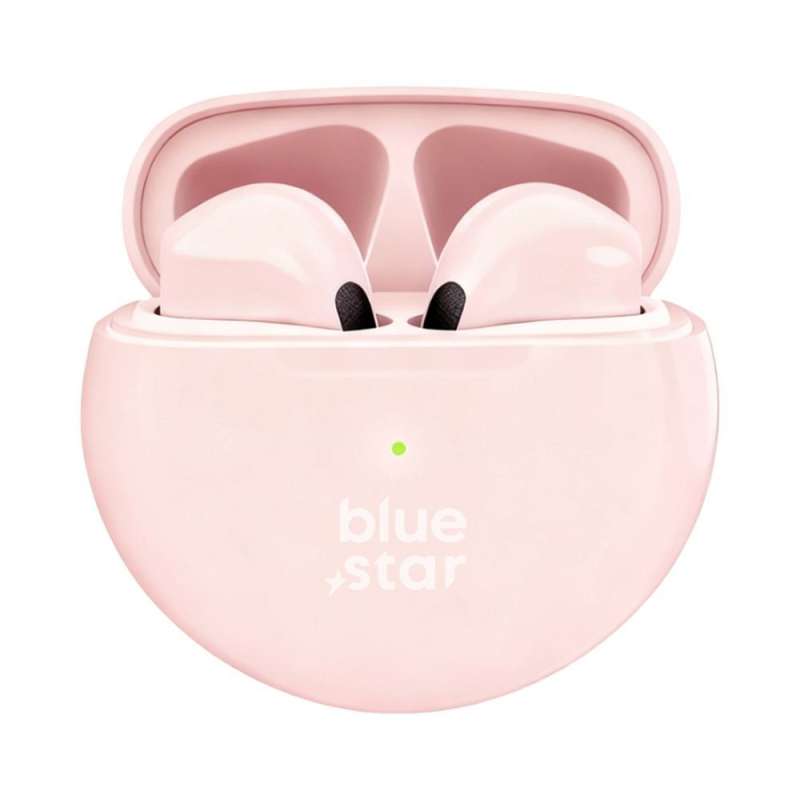 SPOTT-GR Blue Star Circle Beat TX3 - Ασύρματα In-Ear Ακουστικά Bluetooth σε Ροζ Χρώμα
