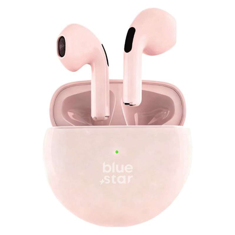 SPOTT-GR Blue Star Circle Beat TX3 - Ασύρματα In-Ear Ακουστικά Bluetooth σε Ροζ Χρώμα