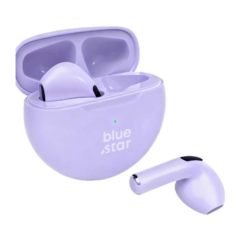 SPOTT-GR Blue Star Circle Beat TX3 - Ασύρματα In-Ear Ακουστικά Bluetooth σε Μωβ Χρώμα