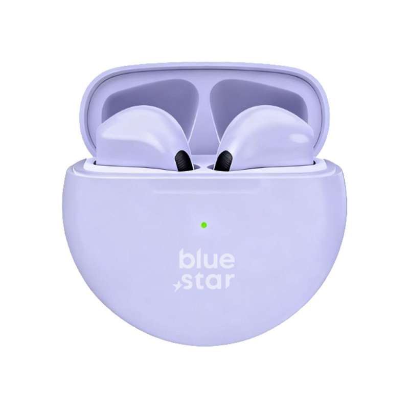 SPOTT-GR Blue Star Circle Beat TX3 - Ασύρματα In-Ear Ακουστικά Bluetooth σε Μωβ Χρώμα