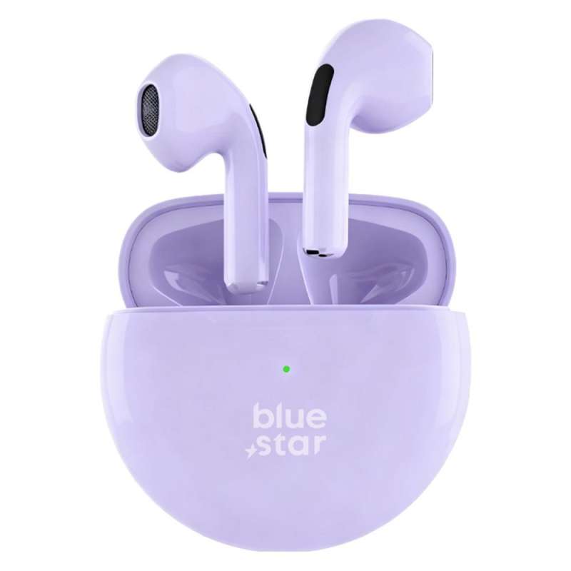 SPOTT-GR Blue Star Circle Beat TX3 - Ασύρματα In-Ear Ακουστικά Bluetooth σε Μωβ Χρώμα