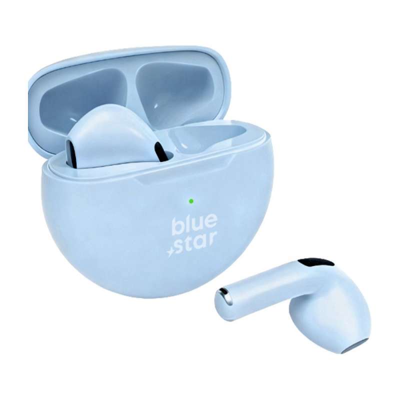 SPOTT-GR Blue Star Circle Beat TX3 - Ασύρματα In-Ear Ακουστικά Bluetooth σε Μπλε Χρώμα