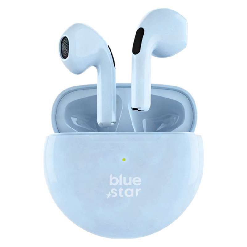 SPOTT-GR Blue Star Circle Beat TX3 - Ασύρματα In-Ear Ακουστικά Bluetooth σε Μπλε Χρώμα