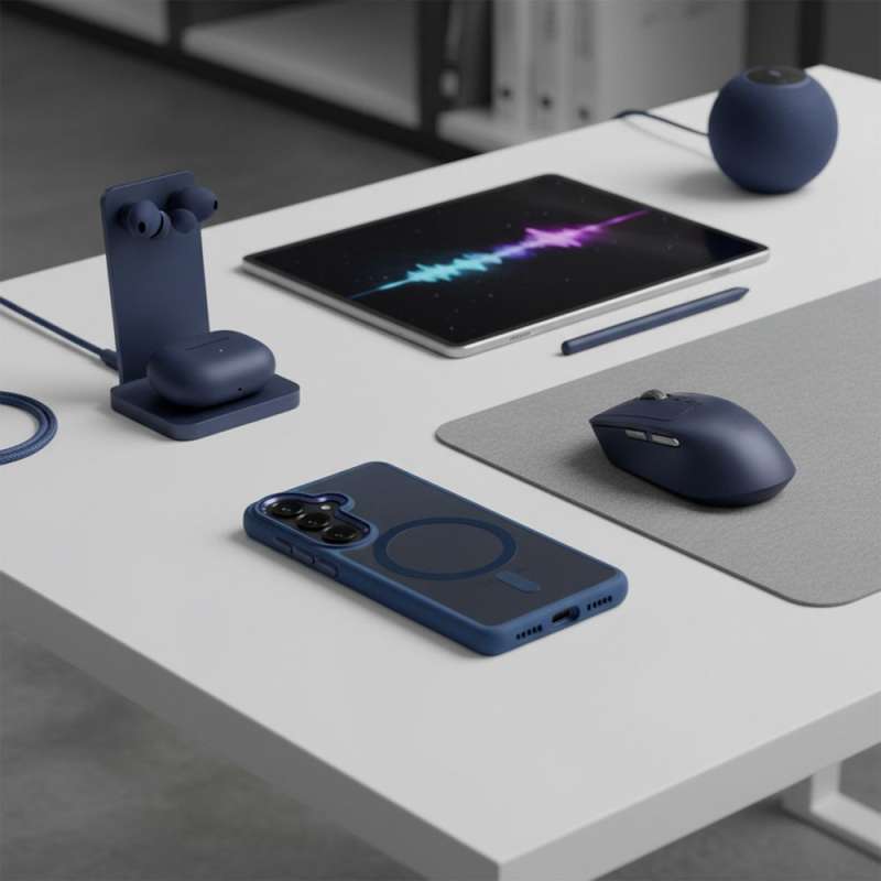 SPOTT-GR Roar Mag Bumper - Θήκη με Υποστήριξη MagSafe για Samsung Galaxy A37 σε Μπλε Χρώμα