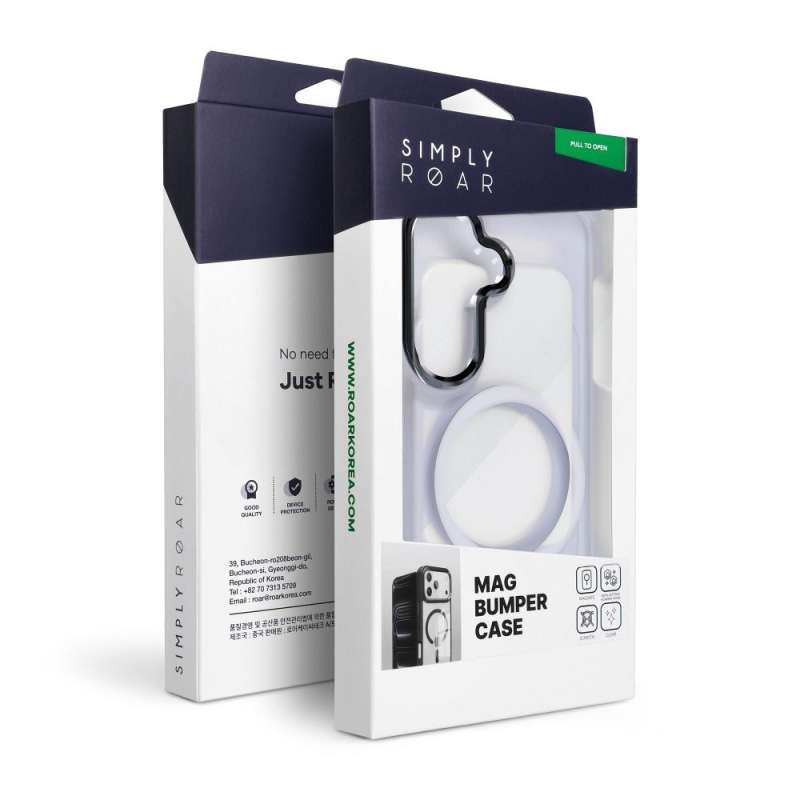 SPOTT-GR Roar Mag Bumper - Θήκη με Υποστήριξη MagSafe για Samsung Galaxy A37 σε Πορτοκαλί Χρώμα