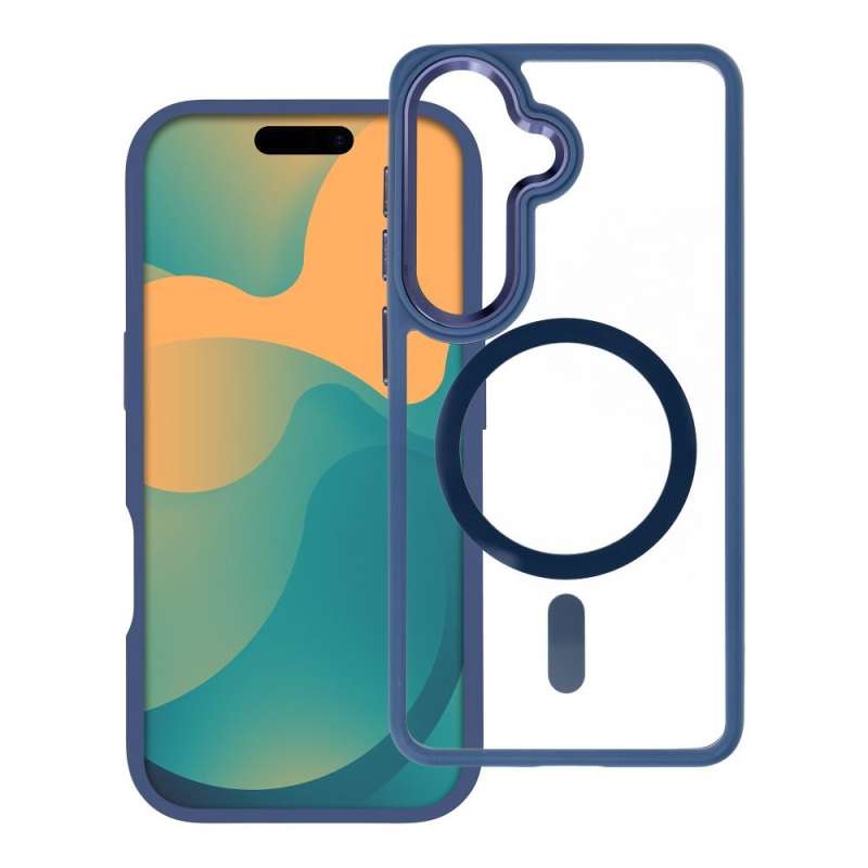 SPOTT-GR Roar Mag Bumper - Θήκη με Υποστήριξη MagSafe για Samsung Galaxy A57 σε Μπλε Χρώμα