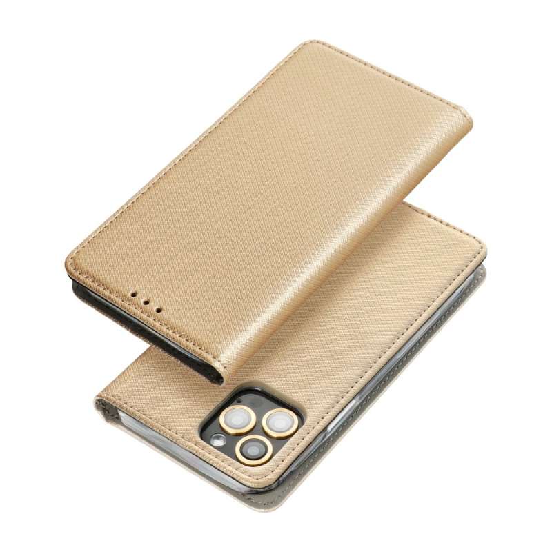 SPOTT-GR Smart Book Case - Θήκη για Realme 16 Pro Plus σε Χρυσό Χρώμα