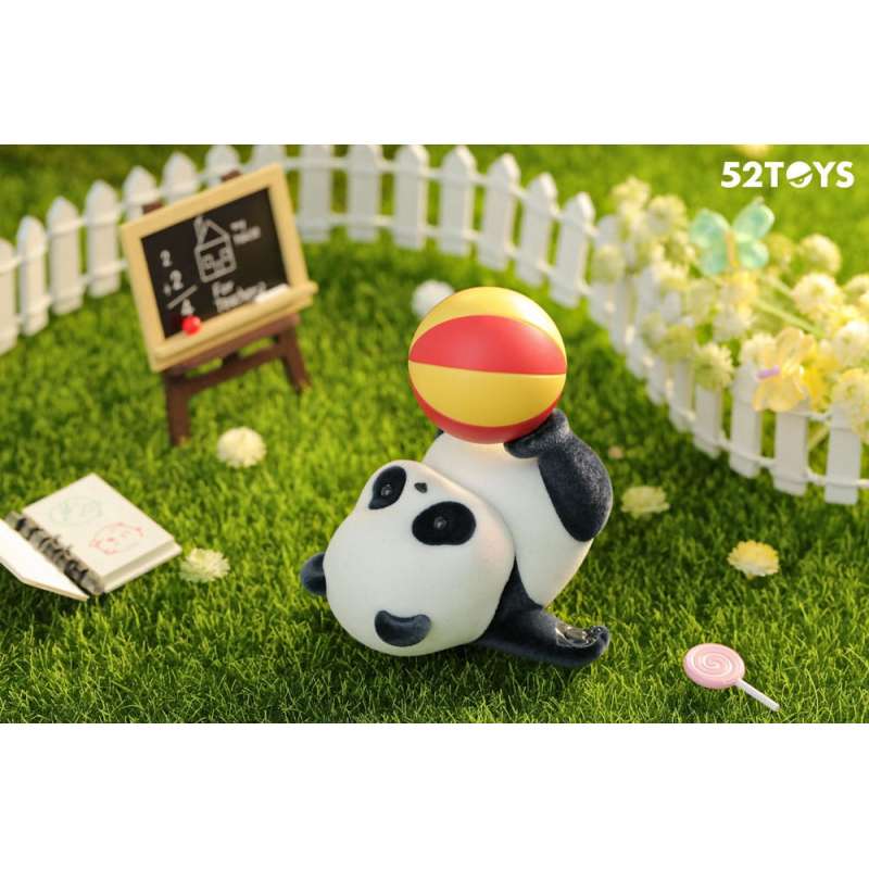 SPOTT-GR Panda Roll Blind Box - Φιγούρες Panda Παιδική Χαρά με Ύψος 7cm (Σετ 8 Τεμαχίων)