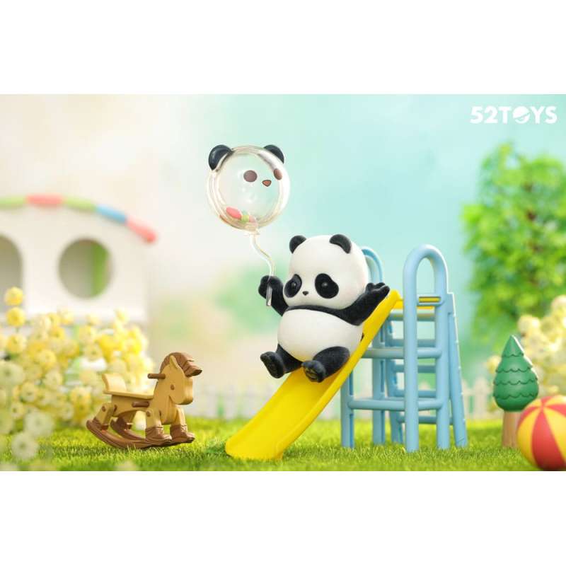 SPOTT-GR Panda Roll Blind Box - Φιγούρες Panda Παιδική Χαρά με Ύψος 7cm (Σετ 8 Τεμαχίων)