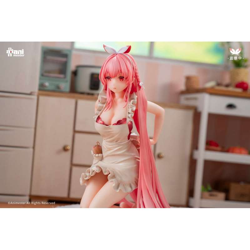 SPOTT-GR Original Character - Φιγούρα (Αναλογία 1/7) White Rabbit Rosu με Ύψος 16cm