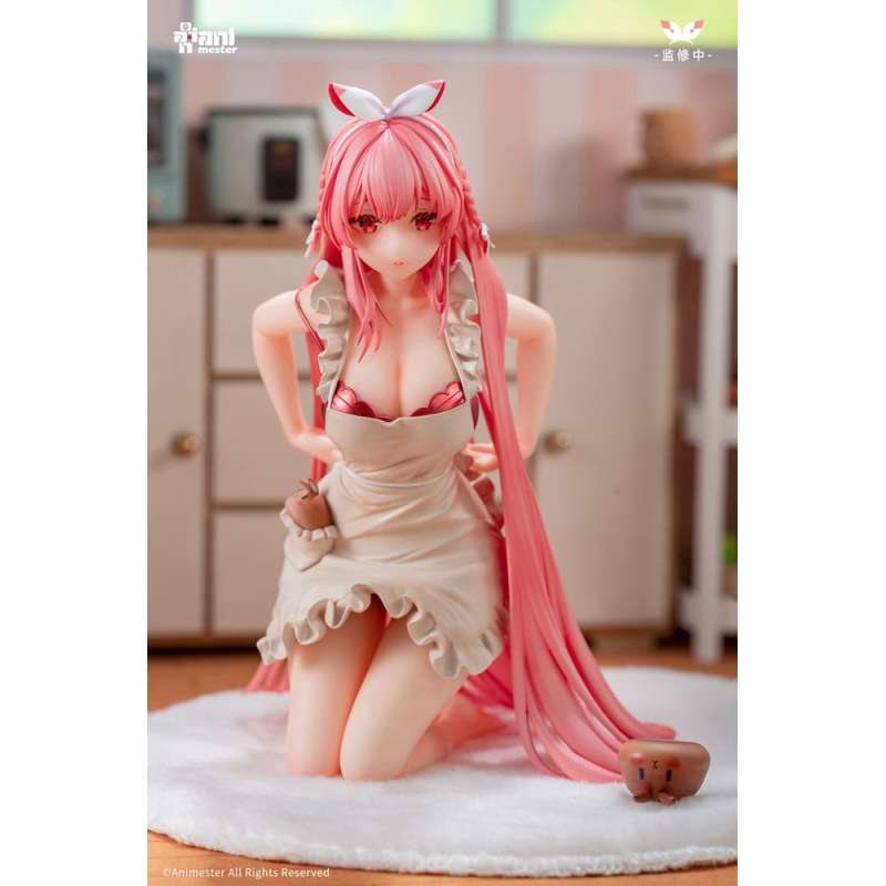 SPOTT-GR Original Character - Φιγούρα (Αναλογία 1/7) White Rabbit Rosu με Ύψος 16cm