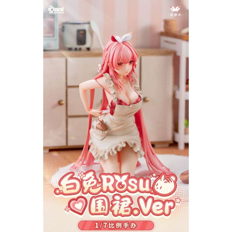 SPOTT-GR Original Character - Φιγούρα (Αναλογία 1/7) White Rabbit Rosu με Ύψος 16cm
