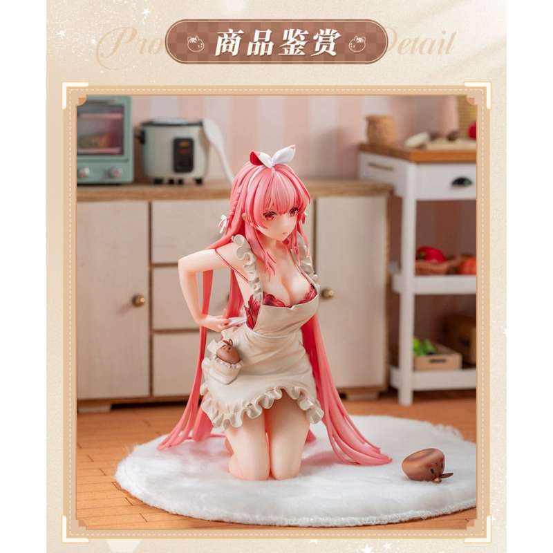SPOTT-GR Original Character - Φιγούρα (Αναλογία 1/7) White Rabbit Rosu με Ύψος 16cm