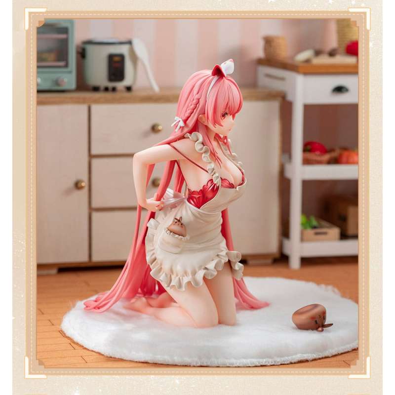 SPOTT-GR Original Character - Φιγούρα (Αναλογία 1/7) White Rabbit Rosu με Ύψος 16cm