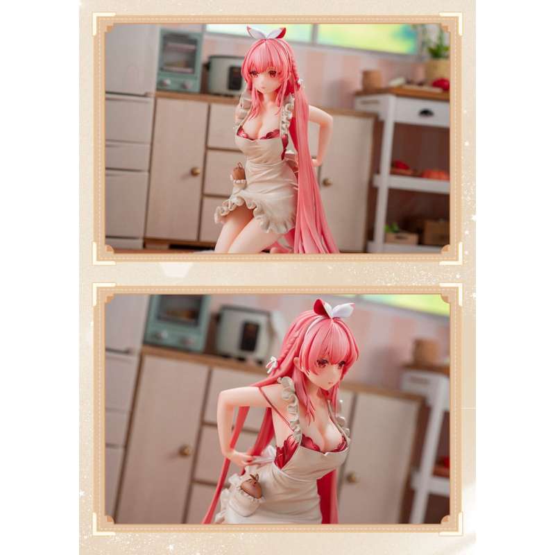SPOTT-GR Original Character - Φιγούρα (Αναλογία 1/7) White Rabbit Rosu με Ύψος 16cm