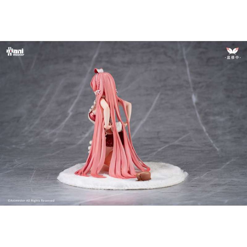 SPOTT-GR Original Character - Φιγούρα (Αναλογία 1/7) White Rabbit Rosu με Ύψος 16cm