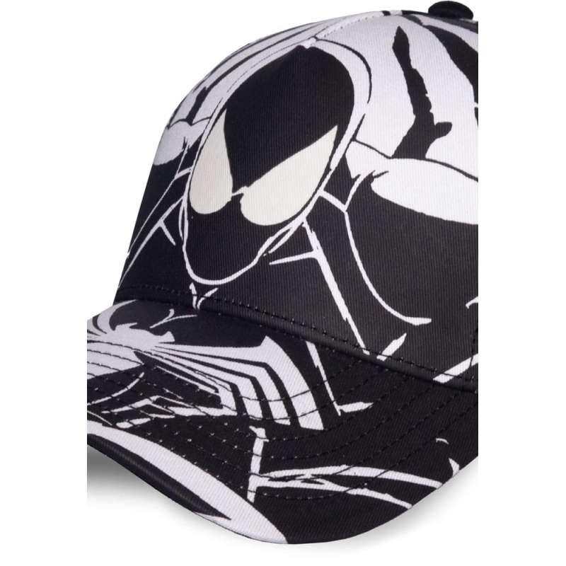 SPOTT-GR Καπέλο Spider-Man σε Μαύρο / Άσπρο Χρώμα