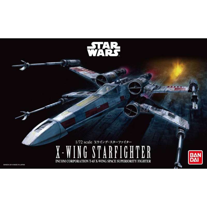 SPOTT-GR Star Wars Φιγούρα Μοντελισμού (Αναλογία 1/72) X-Wing Starfighter