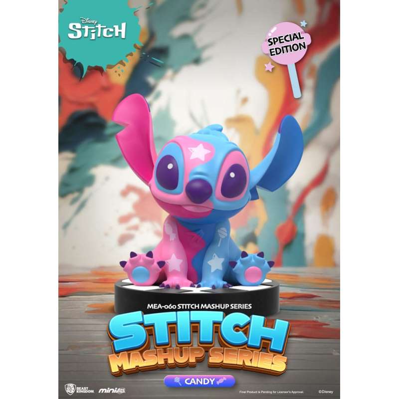 SPOTT-GR Λίλο και Στιτς Mini Egg Attack Blind Box - Φιγούρες Στιτς με Ύψος 10cm Mashup Series (Σετ 6 Τεμάχια)