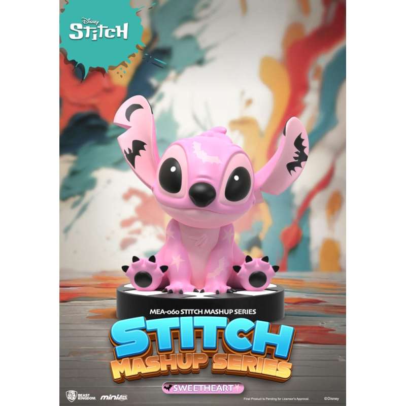 SPOTT-GR Λίλο και Στιτς Mini Egg Attack Blind Box - Φιγούρες Στιτς με Ύψος 10cm Mashup Series (Σετ 6 Τεμάχια)