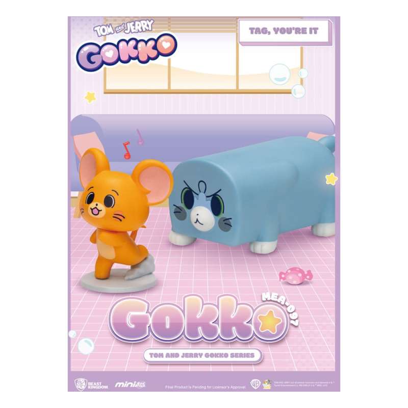 SPOTT-GR Φιγούρες Tom & Jerry Gokko Series Blind Box (Σετ 6 Τεμάχια)