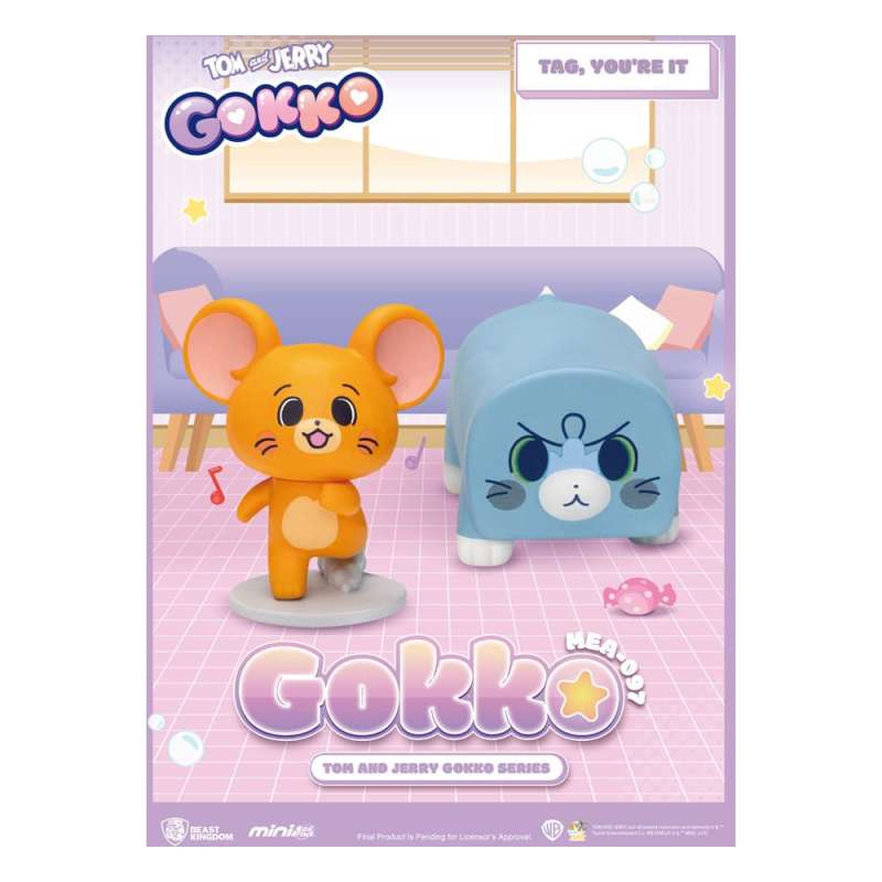SPOTT-GR Φιγούρες Tom & Jerry Gokko Series Blind Box (Σετ 6 Τεμάχια)