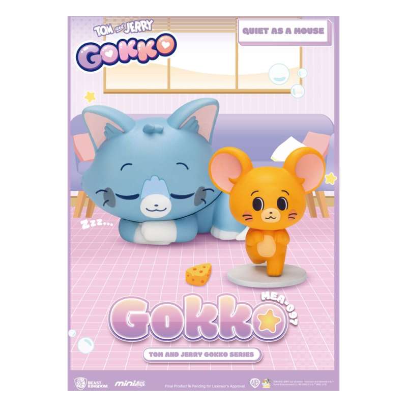 SPOTT-GR Φιγούρες Tom & Jerry Gokko Series Blind Box (Σετ 6 Τεμάχια)